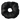 Black Silk Scrunchie with Filling